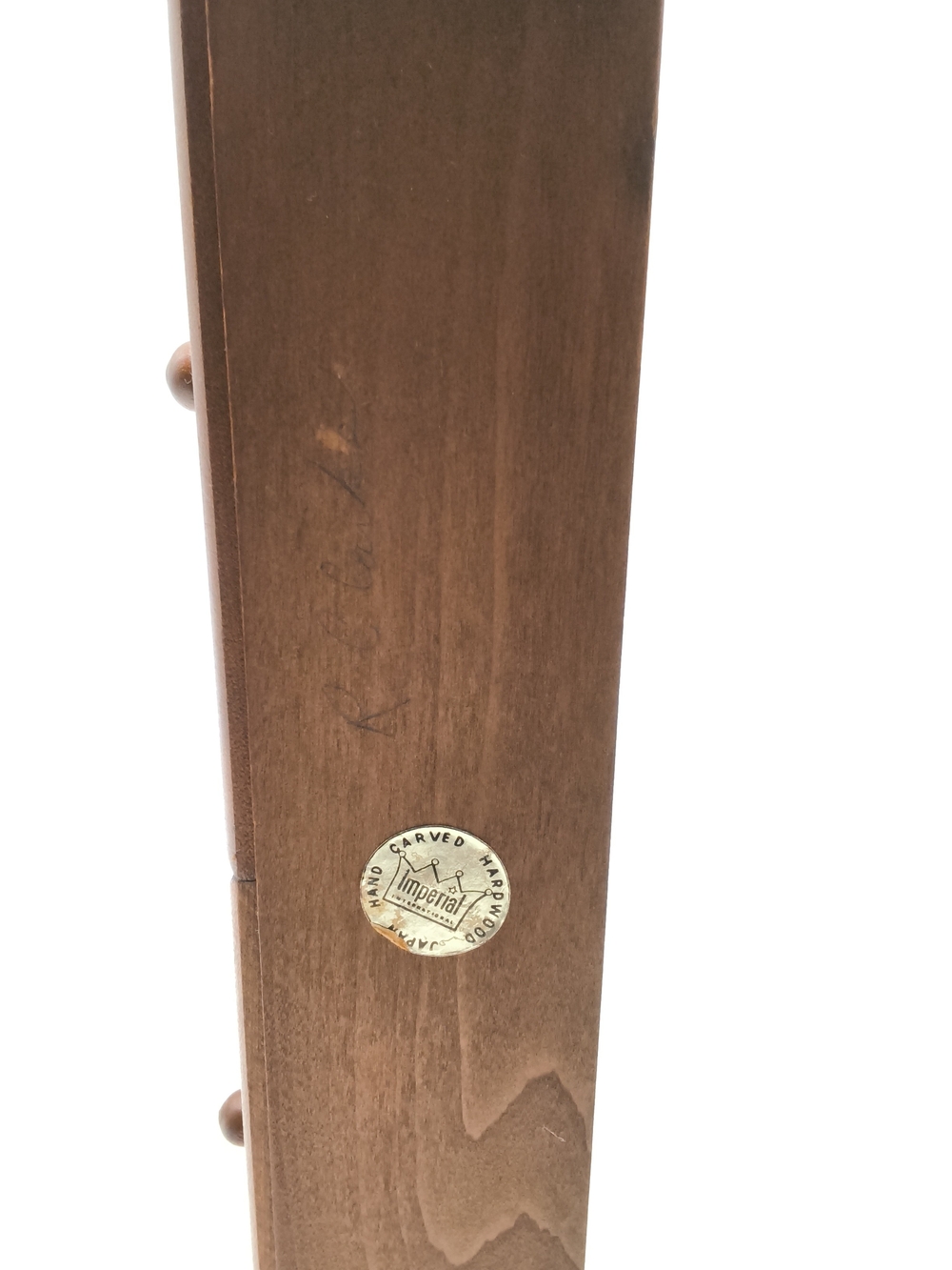 Vintage Imperial International Wood Wall Collectible Shelf/Spice Rack, 2 Drawers - Picture 9 of 12